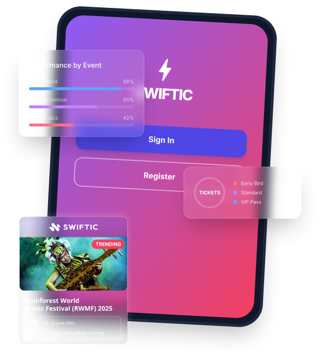 Swiftic App Mockup